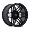 Weapon - 22in, Flow Formed Aluminum, Gloss Black, 22X9.5, 6X135, 0mm, 194933442669, SAEJ2530, 194933442669