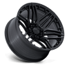 Weapon - 20in, Flow Formed Aluminum, Blackout, 20X10, 6X5.5, -18mm, 194933442607, SAEJ2530, 194933442607