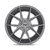 Misano - 19in, Cast Aluminum, Matte Gun Metal, 19X8.5, 5X112, 34mm, 194933091560,, 194933091560