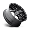 Misano - 18in, Cast Aluminum, Matte Black, 18X8, 5X100, 40mm, 885463877877,, 885463877877