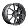 Misano - 19in, Cast Aluminum, Matte Black, 19X8.5, 5X112, 42mm, 194933091430,, 194933091430