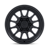Spur - 17in, Flow Formed Aluminum, Matte Black, 17X9, 6X5.5, 1mm, 194933429837, SAEJ2530, 194933429837