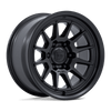Spur - 17in, Flow Formed Aluminum, Matte Black, 17X8.5, 6X4.5, 25mm, 194933429899, SAEJ2530, 194933429899