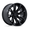 Tantrum - 20in, Cast Aluminum, Matte Black, 20X10, 6X5.5, -18mm, 194933424177, SAEJ2530, 194933424177
