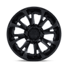 Tantrum - 22in, Cast Aluminum, Matte Black, 22X10, 8X180, 10mm, 194933423910, SAEJ2530, 194933423910