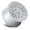 Havoc - 18in, Cast Aluminum, Gloss Silver W/ Machined Face, 18X9, 6X5.5, 1mm, 194933425853, SAEJ2530, 194933425853