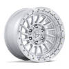 Havoc - 17in, Cast Aluminum, Gloss Silver W/ Machined Face, 17X9, 6X5.5, 1mm, 194933425914, SAEJ2530, 194933425914