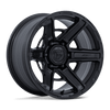 Gambit - 17in, Flow Formed Aluminum, Matte Black, 17X8.5, 6X5.5, 25mm, 194933410705, SAEJ2530, 194933410705