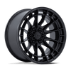 Revolt - 17in, Cast Aluminum, Matte Black, 17X9, 6X5.5, -12mm, 194933404117, SAE J2530 JWL VIA, 194933404117