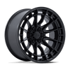 Revolt - 17in, Cast Aluminum, Matte Black, 17X9, 6X5.5, -12mm, 194933404117, SAE J2530 JWL VIA, 194933404117