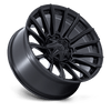 Blade - 22in, Cast Aluminum, Matte Black, 22X9, 8X6.5, 1mm, 194933396870, SAE J2530 JWL VIA, 194933396870