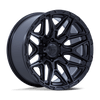 Injector - 20in, Cast Aluminum, Matte Black, 20X9, 6X5.5, 1mm, 194933394012, SAE J2530 JWL VIA, 194933394012