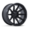 Circuit - 18in, Cast Aluminum, Matte Black, 18X9, 5X5.0, 1mm, 194933408771, SAE J2530 JWL VIA, 194933408771