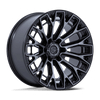 Trax - 18in, Cast Aluminum, Gloss Black Machined Face Dtcc, 18X9, 6X5.5, 1mm, 194933392520, SAE J2530 JWL VIA, 194933392520