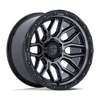 Surge - 20in, Cast Aluminum, Gloss Black Machined W/ Gtcc, 20X10, 8X180, -18mm, 194933384921, SAE J2530 JWL VIA, 194933384921