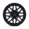 Surge - 20in, Cast Aluminum, Matte Black W/ Gloss Black Lip, 20X9, 8X180, 20mm, 194933384525, SAE J2530 JWL VIA, 194933384525
