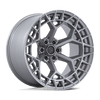 Charger - 22in, Cast Aluminum, Platinum, 22X9.5, 6X5.5, 18mm, 194933382125, SAE J2530 JWL VIA, 194933382125