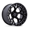 Charger - 22in, Cast Aluminum, Gloss Black Brushed Dark Tint, 22X12, 5X5.0, -44mm, 194933353446, SAE J2530 JWL VIA, 194933353446