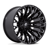 Strike - 22in, Cast Aluminum, Gloss Black Milled, 22X12, 8X180, -44mm, 194933338634, SAE J2530 JWL VIA, 194933338634