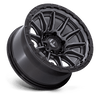 Piston - 20in, Cast Aluminum, Matte Gunmetal Gloss Black Lip, 20X9, 6X5.5, 1mm, 194933342143, SAE J2530 JWL VIA, 194933342143