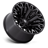 Strike - 22in, Cast Aluminum, Gloss Black Milled, 22X12, 6X135/5.5, -44mm, 194933338696, SAE J2530 JWL VIA, 194933338696