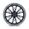 Mutiny - 22in, Fusion Forged, Gloss Black Brushed Dark Tint, 22X10, 6X135, -18mm, 194933404582, SAEJ2530, 194933404582