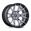 Catalyst - 20in, Fusion Forged, Chrome W/ Gloss Black Lip, 20X10, 6X135, -18mm, 194933325184, SAE J2530 JWL VIA, 194933325184