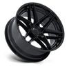 Flight - 20in, Fusion Forged, Matte Black W/ Gloss Black Lip, 20X9, 6X5.5, 1mm, 194933439348, SAEJ2530, 194933439348