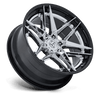 Flight - 20in, Fusion Forged, Chrome W/ Gloss Black Lip, 20X9, 6X135, 1mm, 194933436873, SAEJ2530, 194933436873