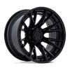 Catalyst - 22in, Fusion Forged, Matte Black W/ Gloss Black Lip, 22X12, 8X170, -44mm, 194933350797, SAE J2530 JWL VIA, 194933350797