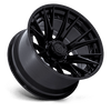 Catalyst - 22in, Fusion Forged, Matte Black W/ Gloss Black Lip, 22X12, 8X170, -44mm, 194933350797, SAE J2530 JWL VIA, 194933350797