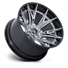 Catalyst - 20in, Fusion Forged, Chrome W/ Gloss Black Lip, 20X9, 6X135, 1mm, 194933325160, SAE J2530 JWL VIA, 194933325160