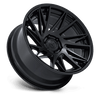 Dynamo - 22in, Fusion Forged, Matte Black W/ Gloss Black Lip, 22X10, 5X5.0, -18mm, 194933433681, SAEJ2530, 194933433681