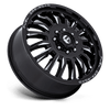 Arc Dually - 20in, Cast Aluminum, Gloss Black Milled, 20X8.25, 8X6.5, 104mm, 194933364855, SAE J2530 JWL VIA, 194933364855