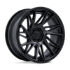 Dynamo - 22in, Fusion Forged, Matte Black W/ Gloss Black Lip, 22X9.5, 6X5.5, 20mm, 194933433636, SAEJ2530, 194933433636