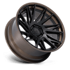 Dynamo - 20in, Fusion Forged, Matte Black W/ G-Bronze Lip, 20X10, 6X5.5, -18mm, 194933433575, SAEJ2530, 194933433575