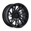 Dynamo - 24in, Fusion Forged, Matte Black W/ Gloss Black Lip, 24X10, 6X5.5, 0mm, 194933433605, SAEJ2530, 194933433605