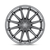 Burn - 20in, Fusion Forged, Platinum W/ Chrome Lip, 20X10, 6X5.5, -18mm, 194933325061, SAE J2530 JWL VIA, 194933325061