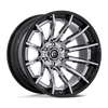 Burn - 20in, Fusion Forged, Chrome W/ Gloss Black Lip, 20X9, 6X5.5, 1mm, 194933351404, SAE J2530 JWL VIA, 194933351404
