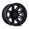 Brawl - 22in, Fusion Forged, Matte Black W/ Gloss Black Lip, 22X12, 6X5.5, -44mm, 194933325856,, 194933325856