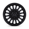 Arc Dually - 20in, Cast Aluminum, Blackout, 20X8.25, 8X6.5, 104mm, 194933365081, SAE J2530 JWL VIA, 194933365081