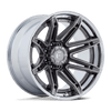 Brawl - 24in, Fusion Forged, Platinum W/ Chrome Lip, 24X12, 6X135, -44mm, 194933326419,, 194933326419