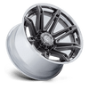 Brawl - 24in, Fusion Forged, Platinum W/ Chrome Lip, 24X12, 6X135, -44mm, 194933326419,, 194933326419