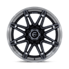 Brawl - 22in, Fusion Forged, Gloss Black Brushed Dark Tint, 22X10, 8X180, -18mm, 194933326273,, 194933326273