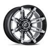 Brawl - 20in, Fusion Forged, Chrome W/ Gloss Black Lip, 20X10, 6X5.5, -18mm, 194933325757,, 194933325757