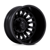 Arc Dually - 20in, Cast Aluminum, Blackout, 20X8.25, 8X210, -201mm, 194933396252, SAE J2530 JWL VIA, 194933396252