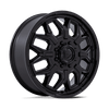 Flux Dually - 20in, Cast Aluminum, Blackout, 20X8.25, 8X170, 104mm, 194933371105, SAE J2530 JWL VIA, 194933371105