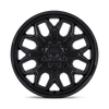 Flux Dually - 20in, Cast Aluminum, Blackout, 20X8.25, 8X200, 104mm, 194933371013, SAE J2530 JWL VIA, 194933371013