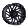 Hurricane - 20in, Cast Aluminum, Blackout, 20X9, 6X5.5, 20mm, 194933332328,, 194933332328