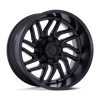 Hurricane - 20in, Cast Aluminum, Blackout, 20X9, 8X170, 1mm, 194933332434,, 194933332434